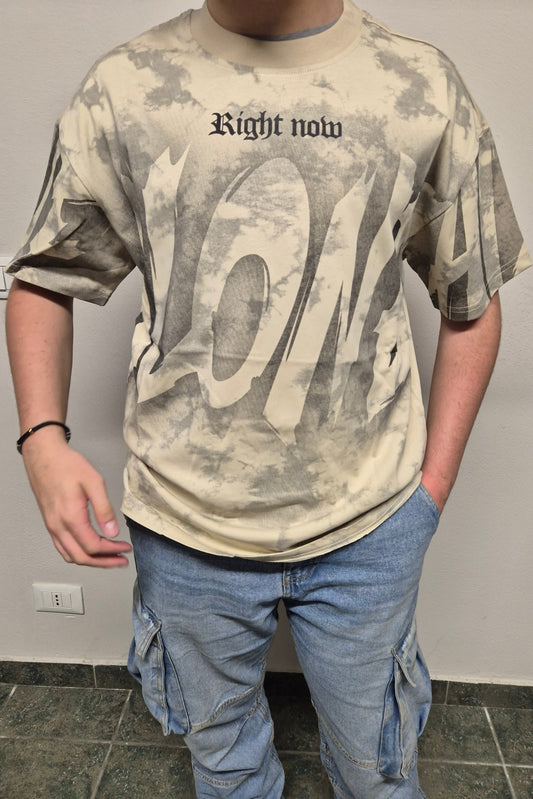 T-shirt Alone Giallo Grano