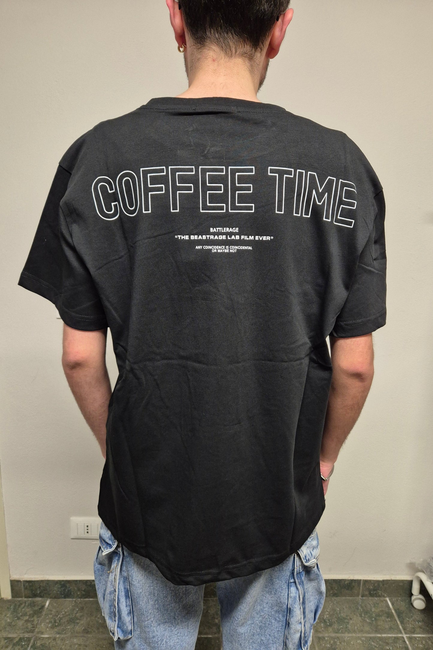 T-shirt Coffee Time Nera