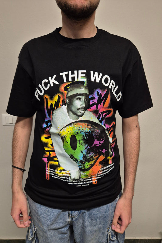 T-shirt Rapper Nera